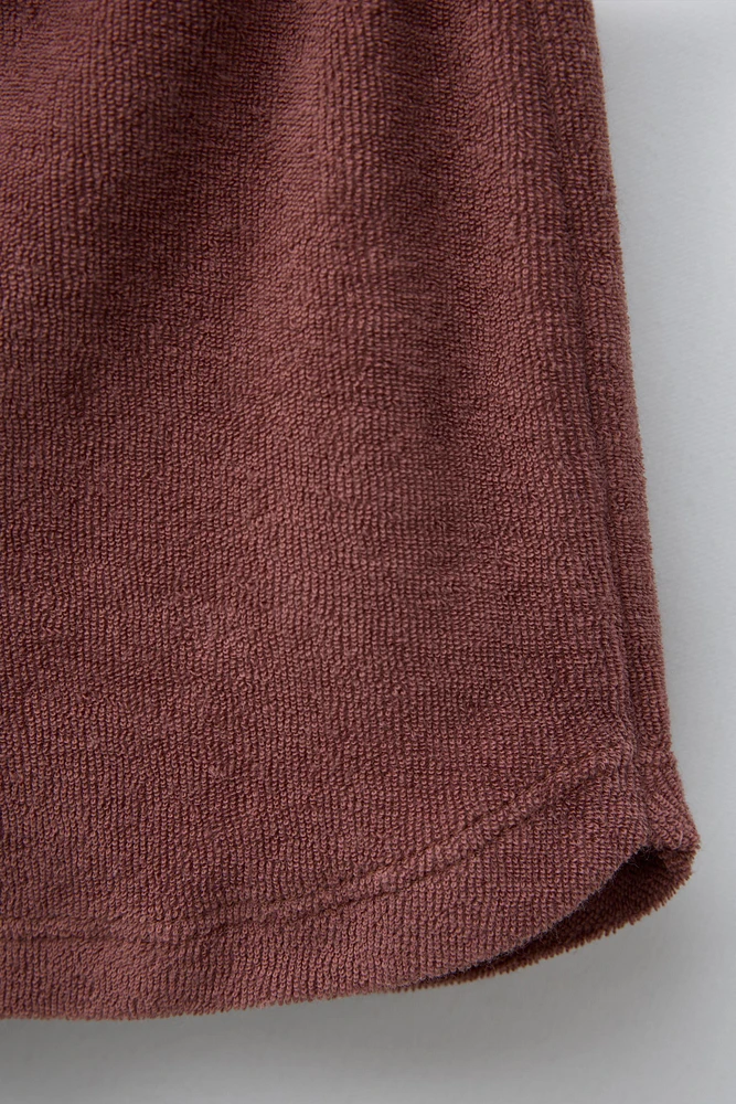 TERRYCLOTH SHORTS