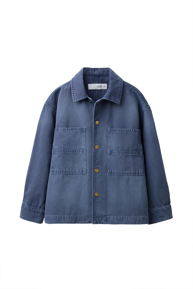 CANVAS OVERSHIRT