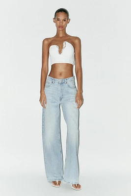 JEWEL CROP TOP