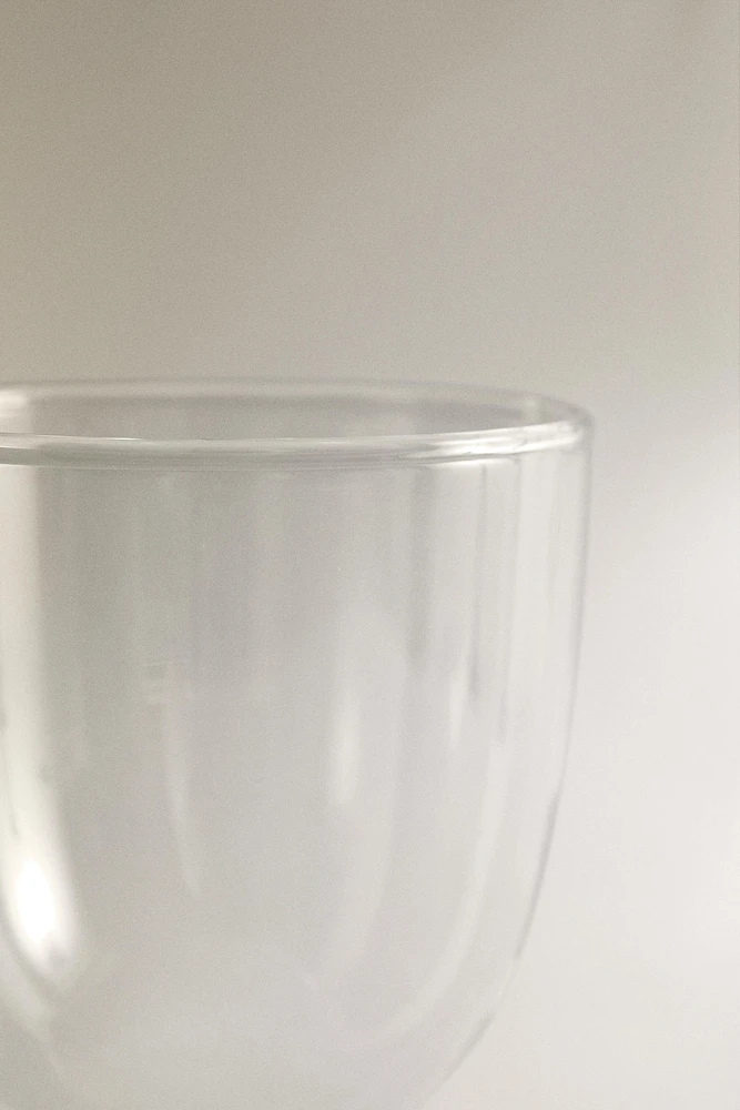 BOROSILICATE GLASS WITH SEA ANIMAL