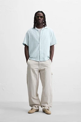 CHEMISE JACQUARD RAYURES