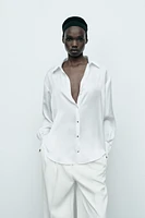 CHEMISE BASIQUE SATINÉE