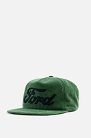 EMBROIDERED FORD © CORDUROY CAP