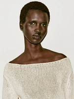Long cutwork sweater - Limited Edition