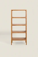 HIGH HONEY OAK BOOKCASE