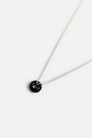 COLLIER PENDENTIF EN MATIÈRES VARIÉES