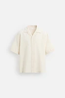 TEXTURED STRIPED SHIRT
