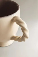 TASSE TERRE CUITE TRESSÉE