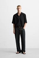 POLO RELAXED FIT STRUCTURÉ