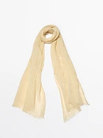 100% linen scarf