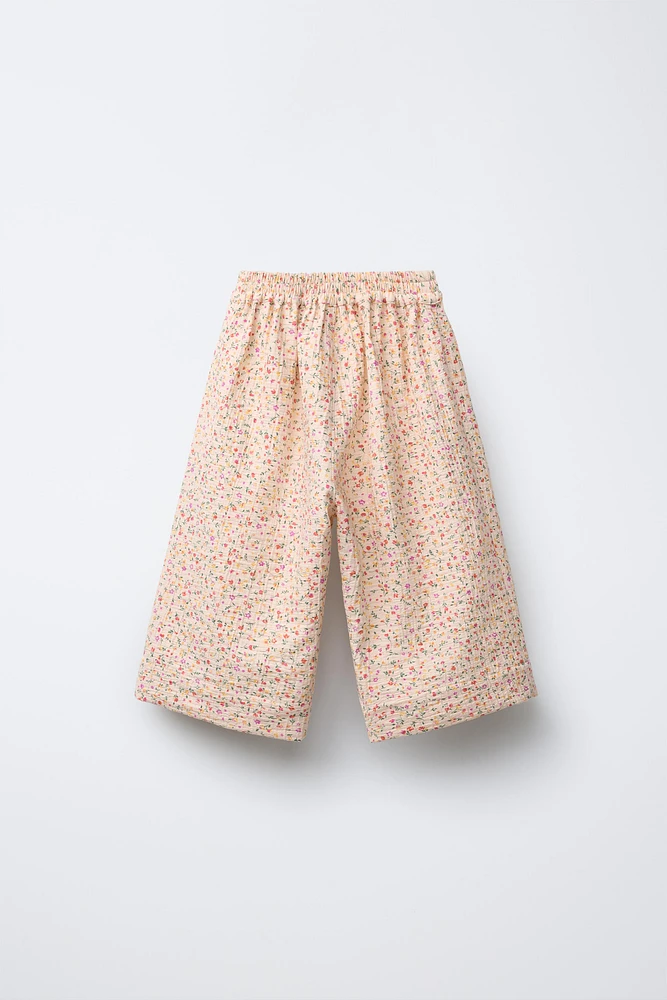 FLORAL CULOTTES