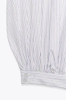 ZW COLLECTION STRIPED BALLOON PANTS