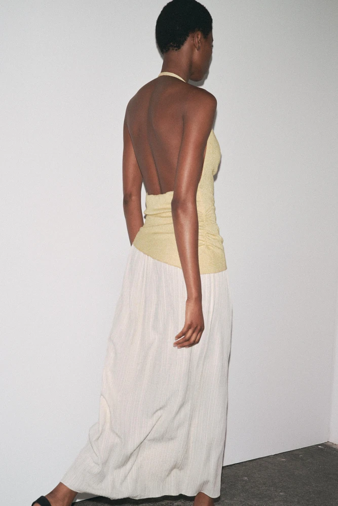ROBE HALTER COMBINÉE