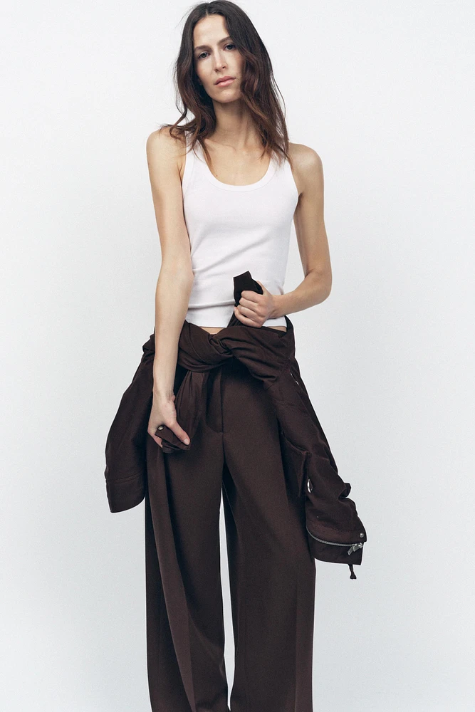 PLEATED PANTS ZW COLLECTION