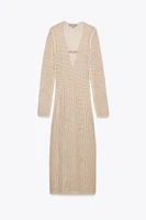ROBE LONGUE EN MAILLE