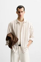 MODAL BLEND STRIPED SHIRT