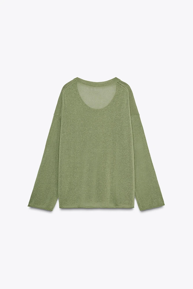 PULL RUSTIQUE EN MAILLE