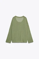 RUSTIC KNIT SWEATER