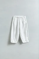 TIMELESZ - PANTALON JOGGER 100 % LIN