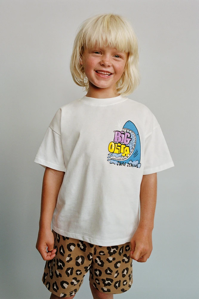 T-SHIRT IMPRIMÉ REQUIN