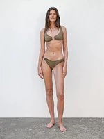 Haut de bikini avec anneau