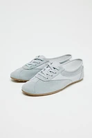 FLAT COMBINED DERBY SHOES