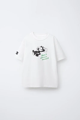 T-SHIRT IMPRIMÉ FÉLIX THE CAT © DREAMWORKS ANIMATION