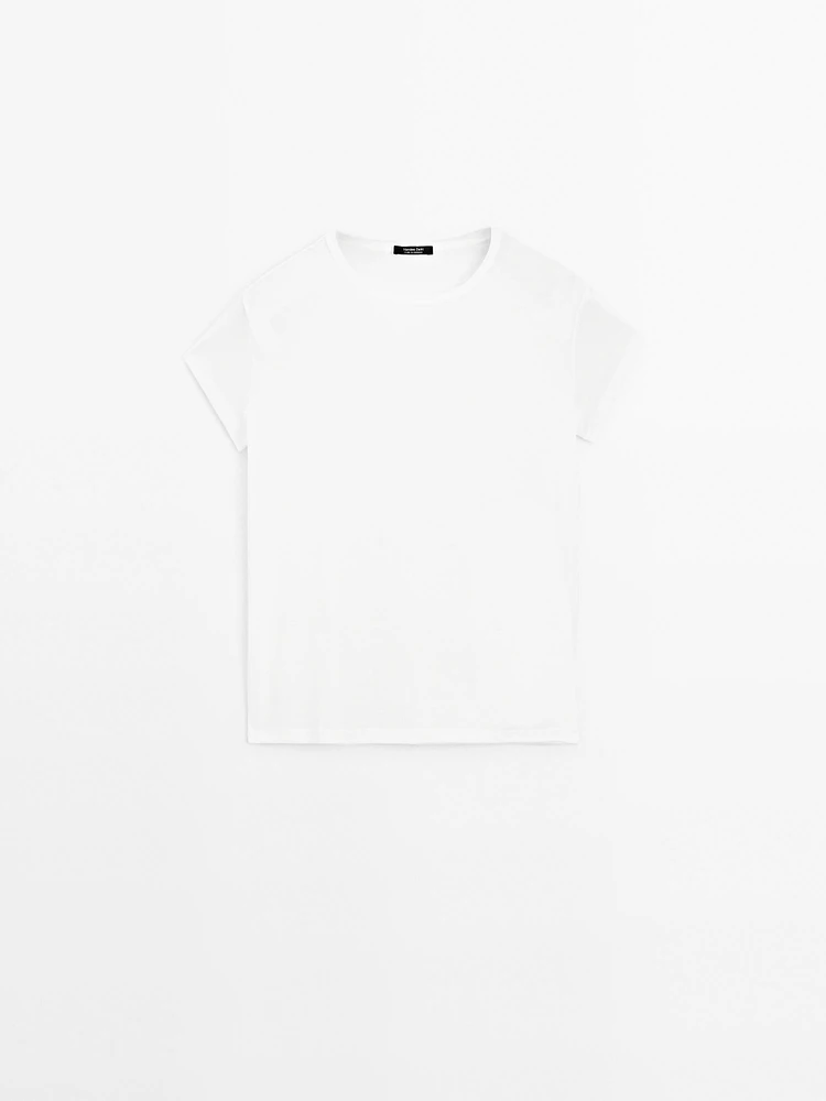 T-shirt à manches courtes 100 % coton