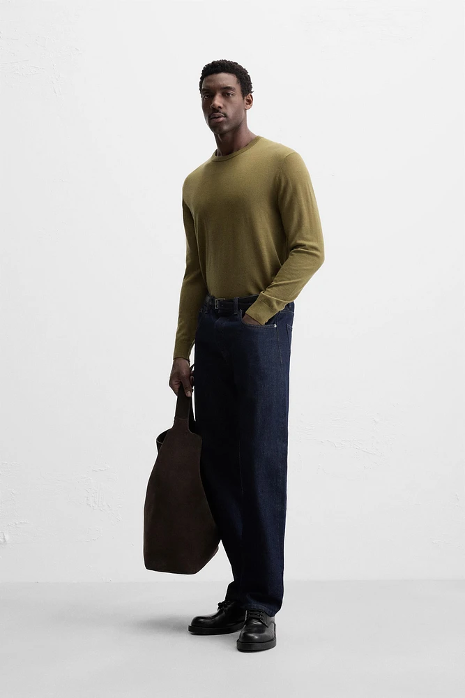 PULL EN LAINE MERCERISÉE