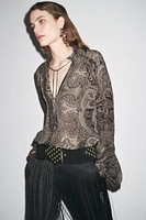 ZW COLLECTION PRINTED SHIRT