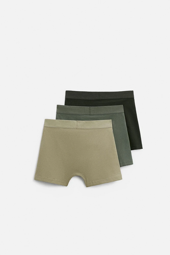 LOT DE 3 BOXERS DOUX