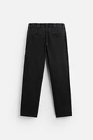 STRAIGHT LEG UTILITY JEANS