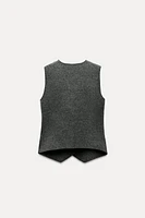 KNIT VEST TOP