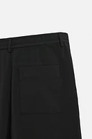 REGULAR FIT SUIT PANTS