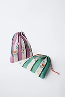 LOT SACS FLEURS