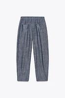 PANTALON DE JOGGING AVEC LIN