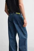 BAGGY DRAWSTRING JEANS