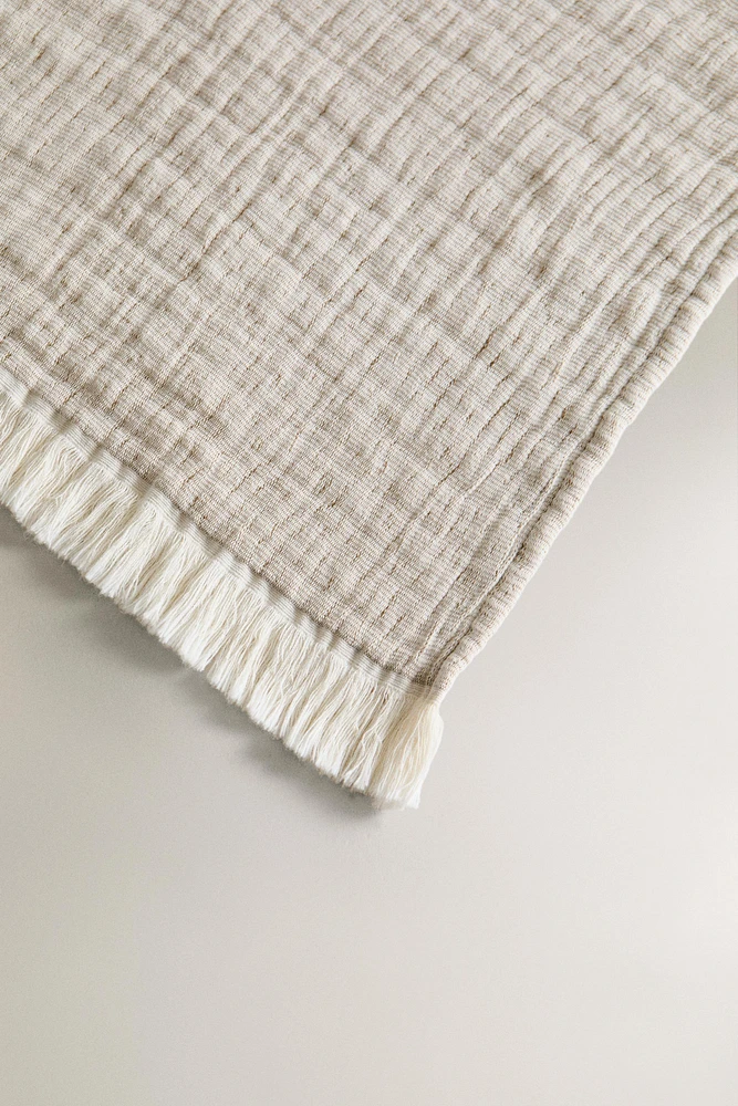 PLAID COTON