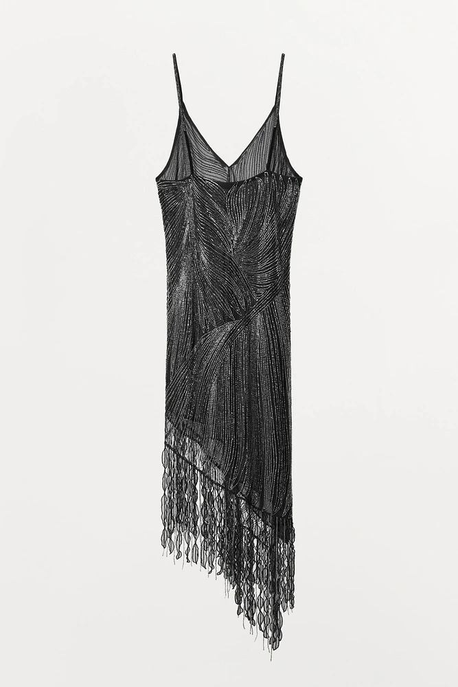 ROBE FANTAISIE FRANGES