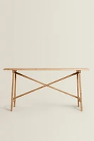 ELM WOOD CONSOLE