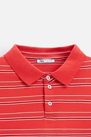 STRIPED POLO SHIRT