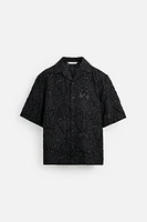 GEOMETRIC JACQUARD SHIRT