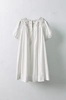 ANS/ ROBE FLEURS BRODÉES ÉDITION LIMITÉE