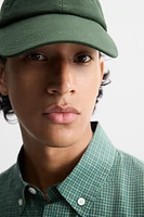 COTTON TEXTURED CAP