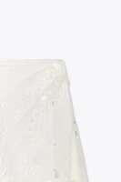 ZW COLLECTION EMBROIDERED CAPE SKIRT