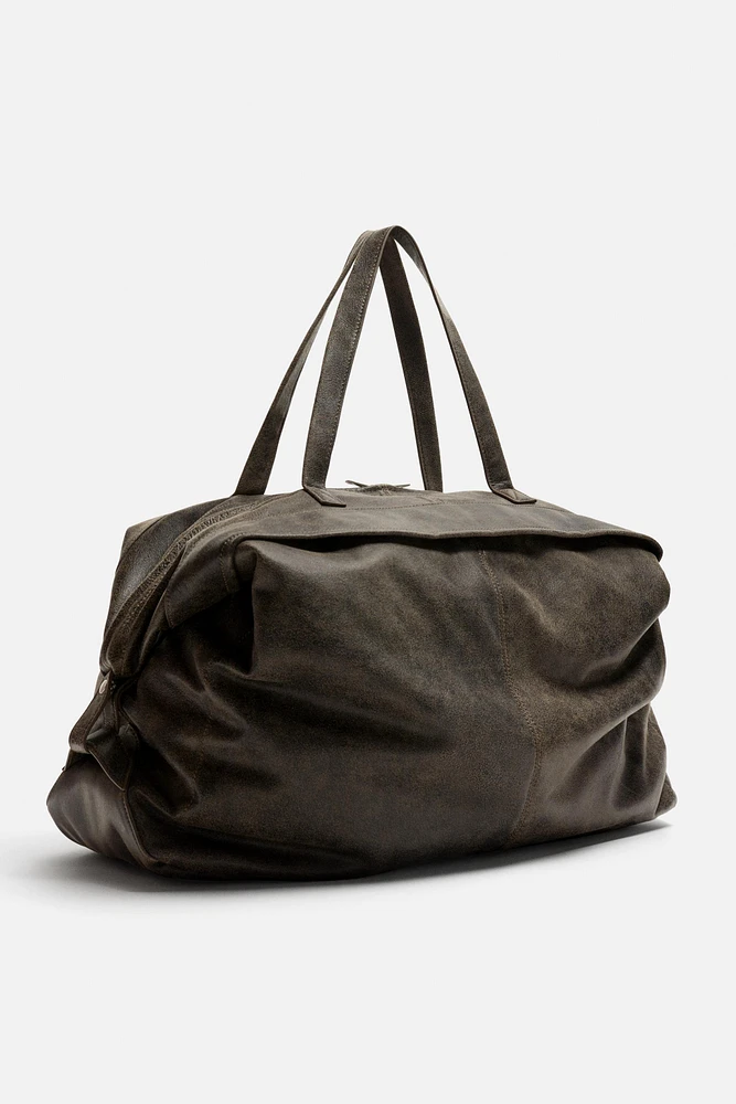 SAC CABAS EN CUIR