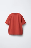 ENSEMBLE T-SHIRT ET BERMUDA AVEC INSCRIPTION
