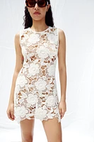 ROBE CROCHET FLEUR