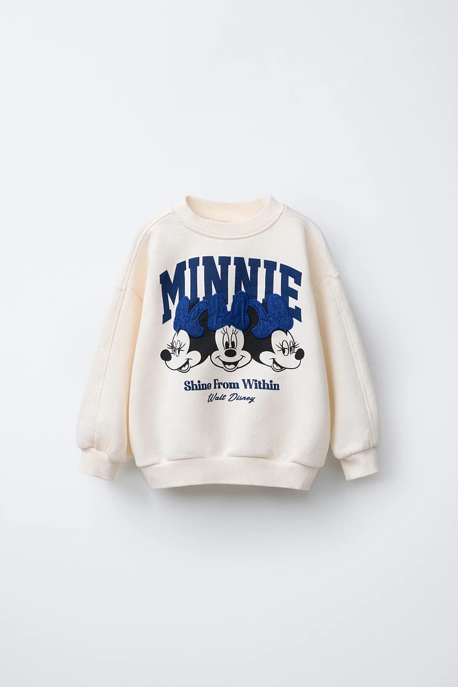 MINNIE MOUSE © DISNEY PATCH SWEATSHIRT