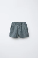 BERMUDA TEXTURÉ JACQUARD